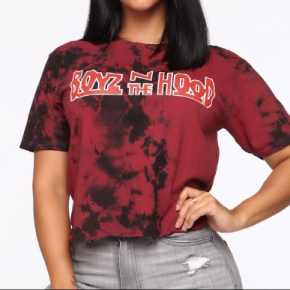 Boy’s N The Hood crop top shirt